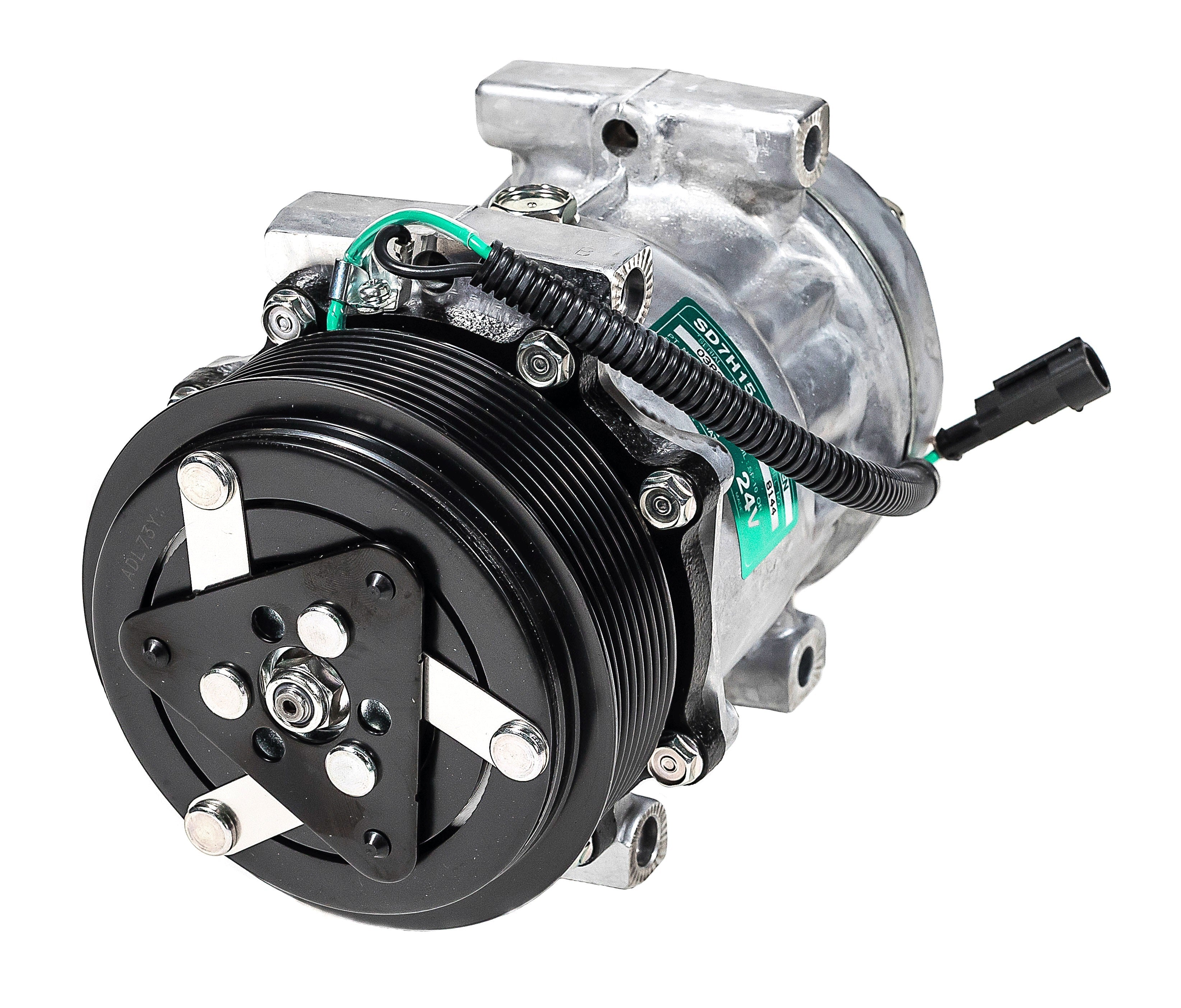 Compressor Sanden 7h15 12v Polia 2a Flex7 4860 Original | MercadoLivre