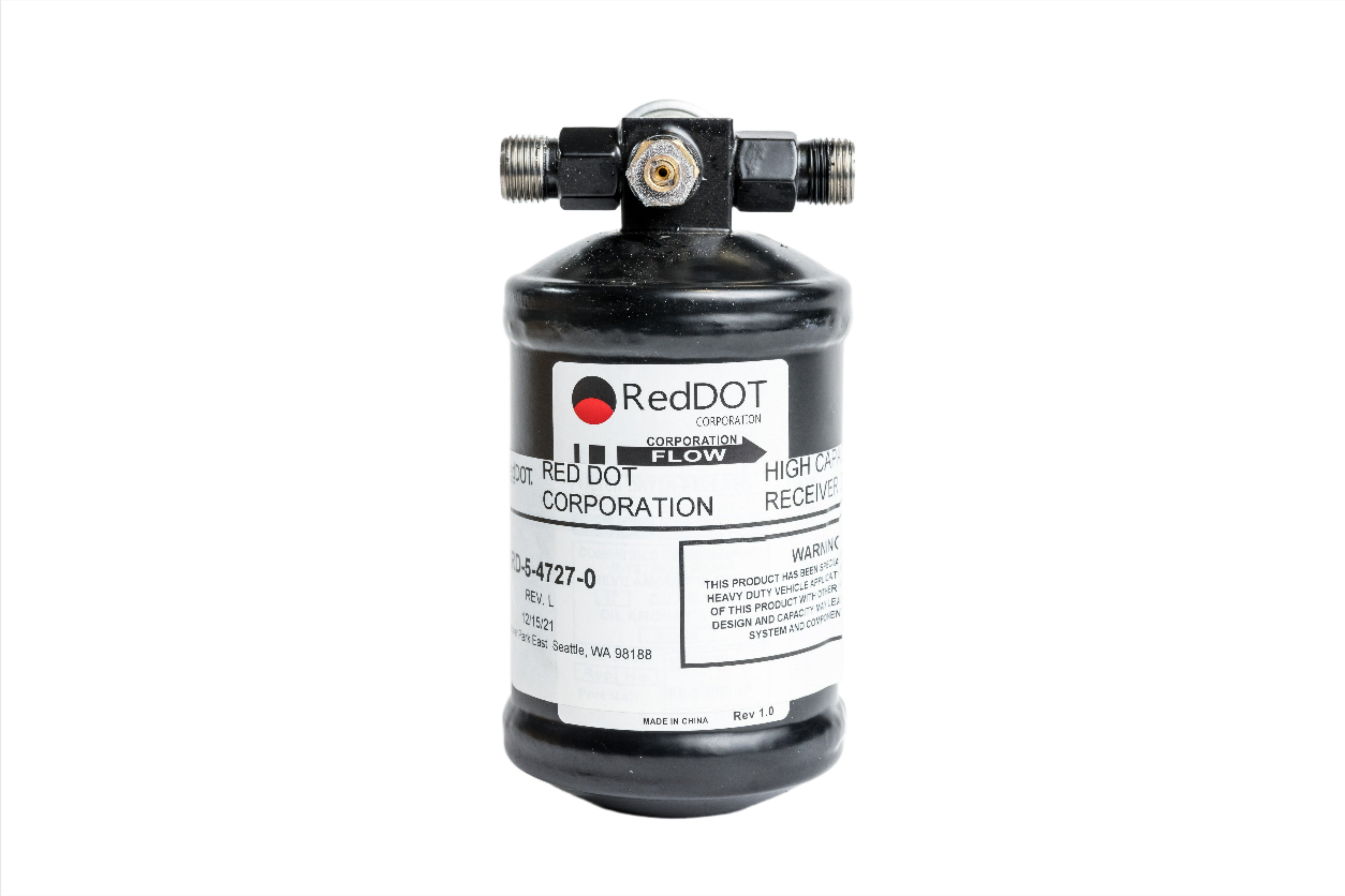 AC Receiver Drier with Pressure Switch for Thermo King Tripac