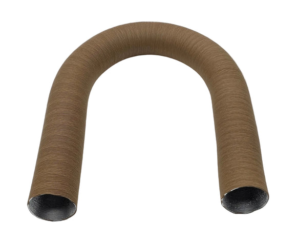 Climate Command 60mm Tan High Temperature Flex Duct 1m