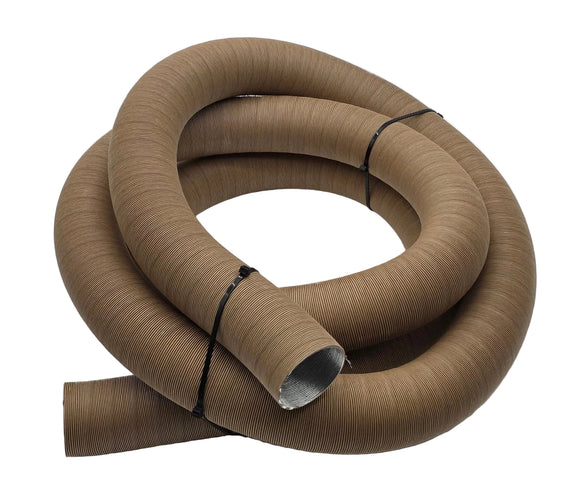 Climate Command 60mm Tan High Temperature Flex Duct 4m