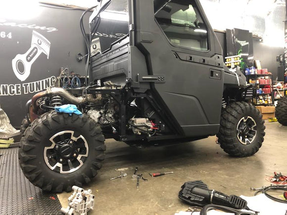 Self Contained 12Vdc Electric Ac Compressor Install Kit For Vehicles 75R92002 Compressor