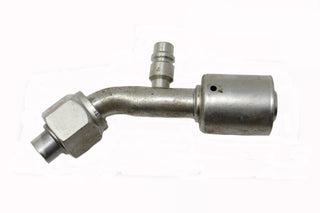 Beadlock Ac Fitting Steel #10 Fem 45 Low Port To #12 Hose 35-S1317-3