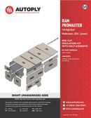 Van Insulation Kit for Ram Promaster 136 High Roof A4136-1-3