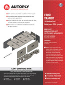 Van Insulation Kit for Ford Transit 148 Medium Roof A5000VM-1-2