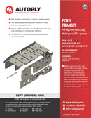 Van Insulation Kit for Ford Transit 148 High Roof Extra Long A5000VX-1-2