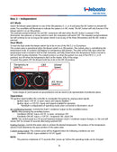 Webasto NEO 2 HVAC Control Panel Assembly 5012813B-4