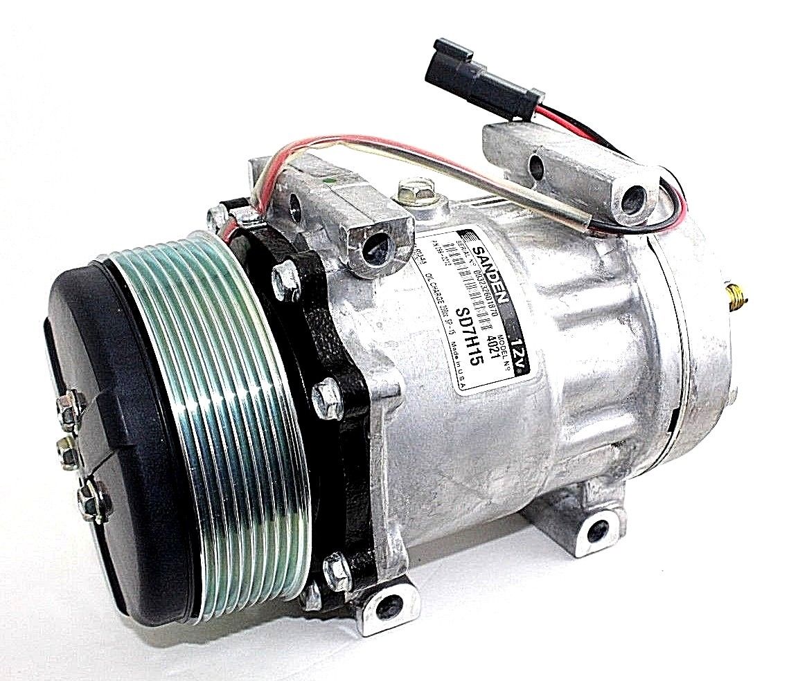 Sanden 4021 Ac Compressor For Caterpillar 70-1-0020