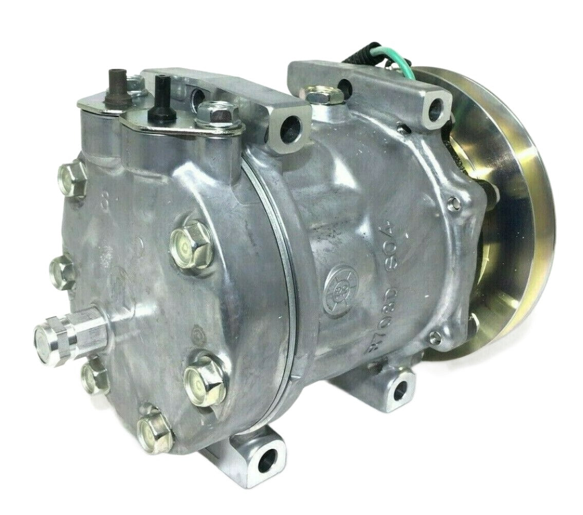 Sanden 7360 Ac Compressor For Caterpillar Kobelco Komatsu 70-1-0022