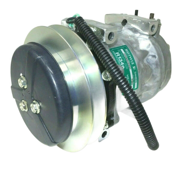 Sanden 7360 AC Compressor for Caterpillar Kobelco Komatsu 70-1-0022 - 1