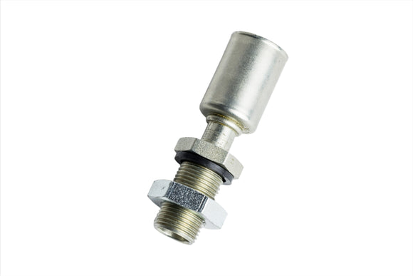 Beadlock AC Fitting Steel #8 Bulkhead STR 70R6008S