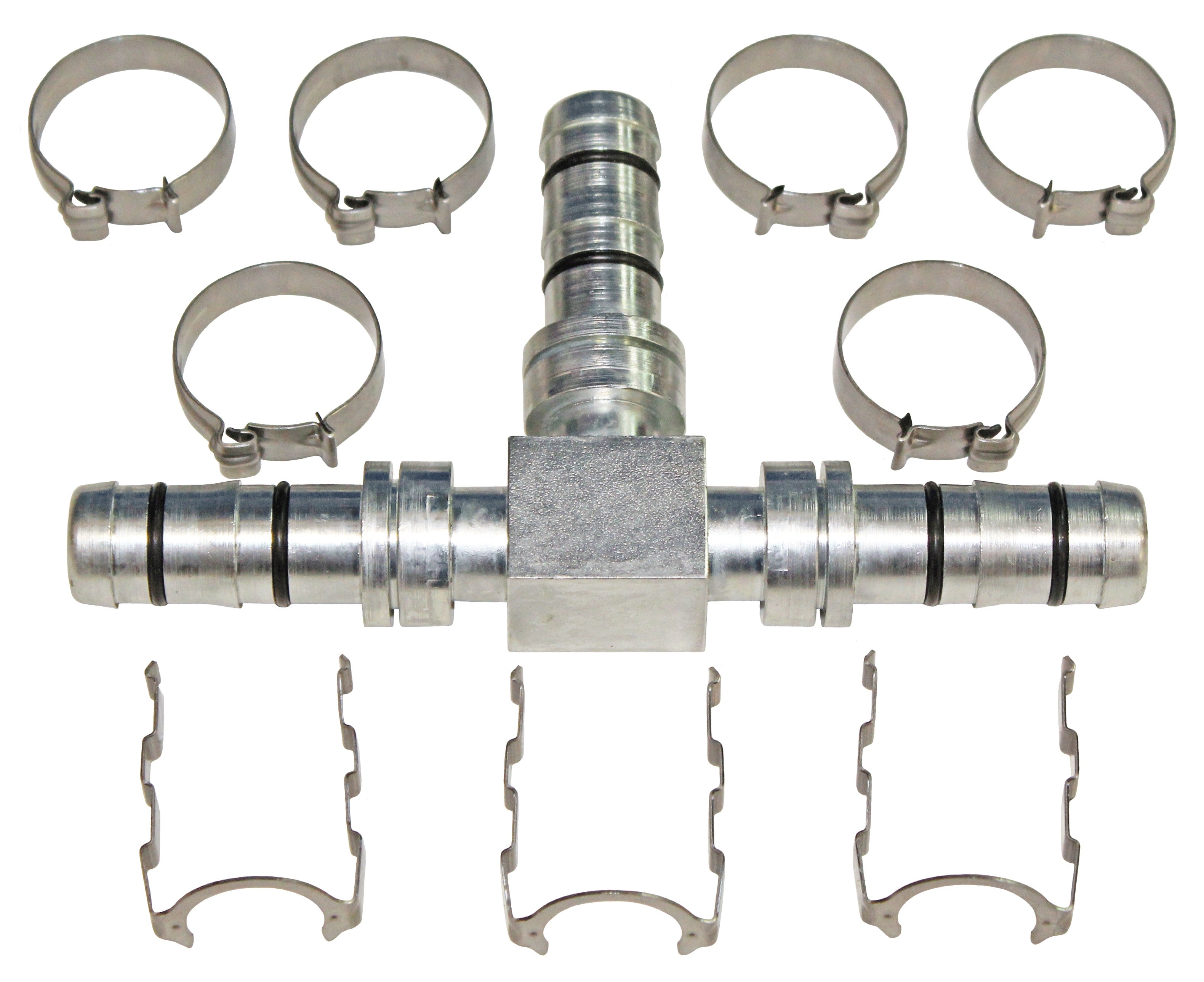 Automotive AC Hose Fitting EZ Clip #10 Splicer M10 Switch Port 4585EZ Automotive AC Hose Fitting EZ Clip #10 Splicer M10 Switch Port 4585EZ