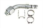 Automotive AC Hose Fitting EZ Clip #10 Female 45 Step to #12 Hose 70R82511