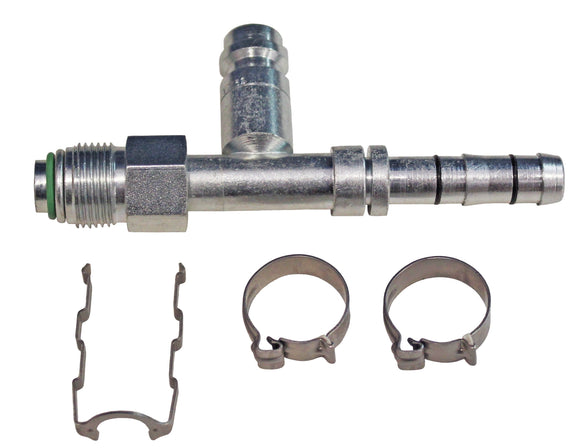 Automotive Ac Hose Fitting Ez Clip #8 Male Str High Charge Port 70R8688