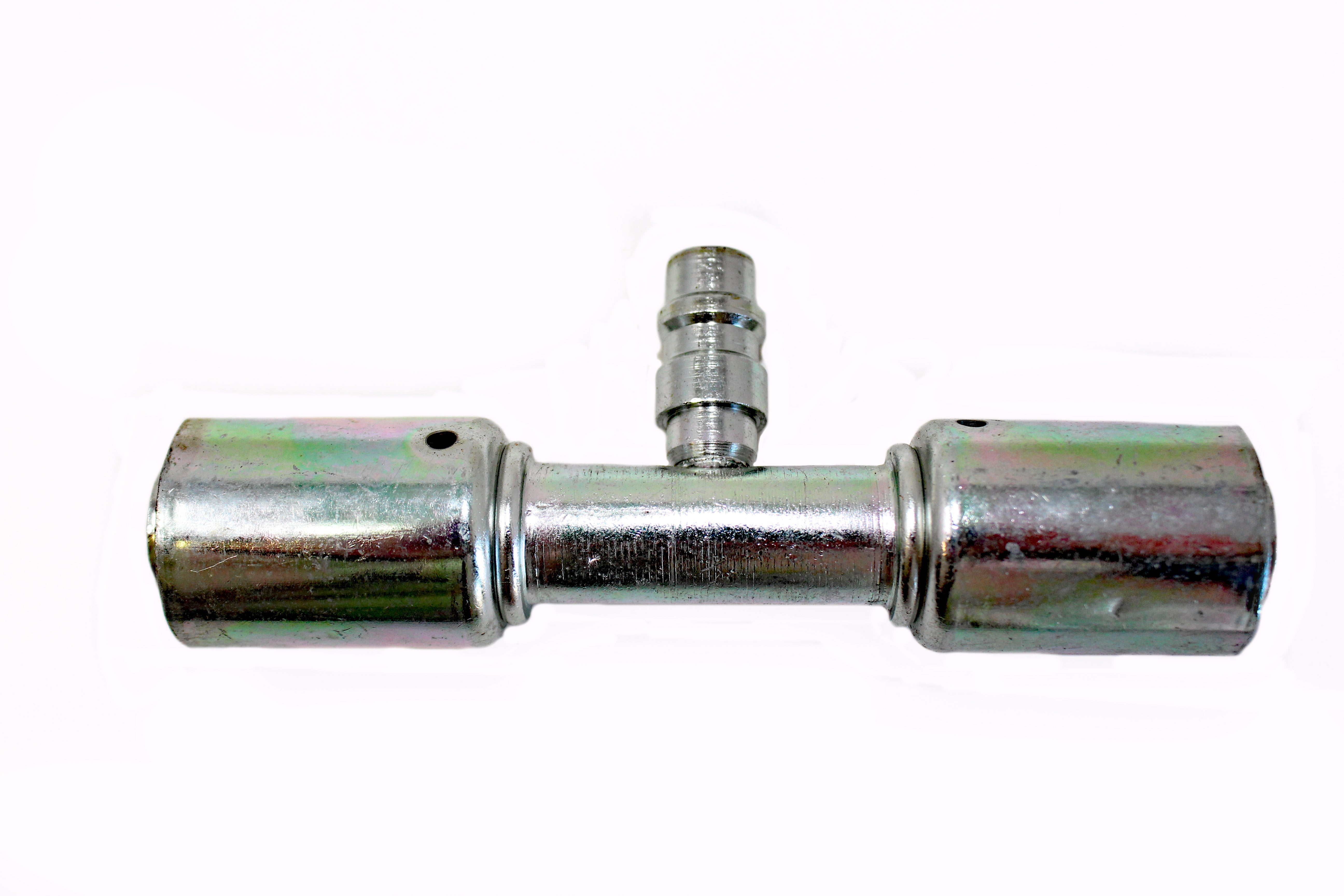 Reduced Beadlock Ac Fitting Steel #10 Splicer Low Port 70R9071S Hose