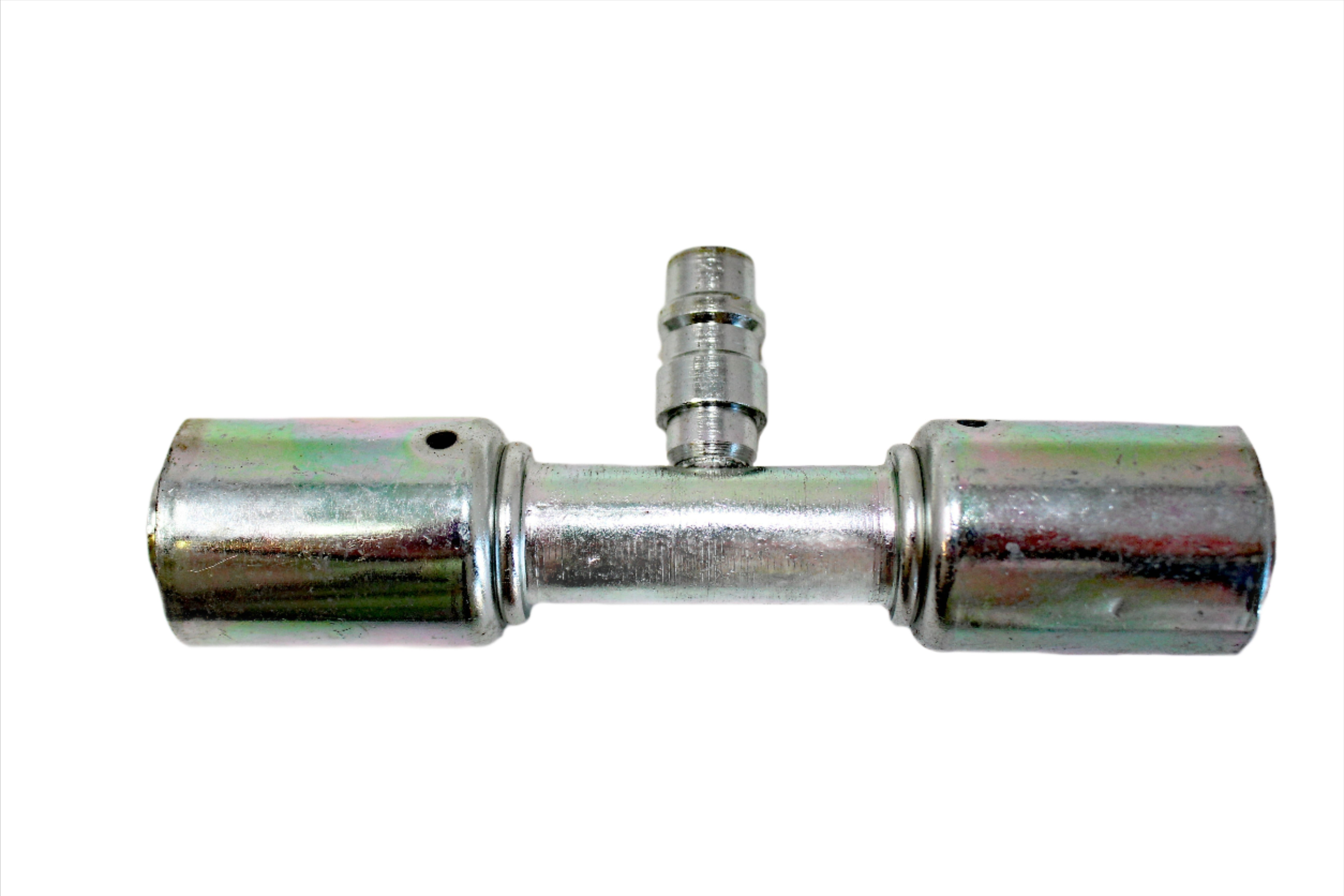 Reduced Beadlock Ac Fitting Steel #12 Splicer Low Port 70R9072S Hose