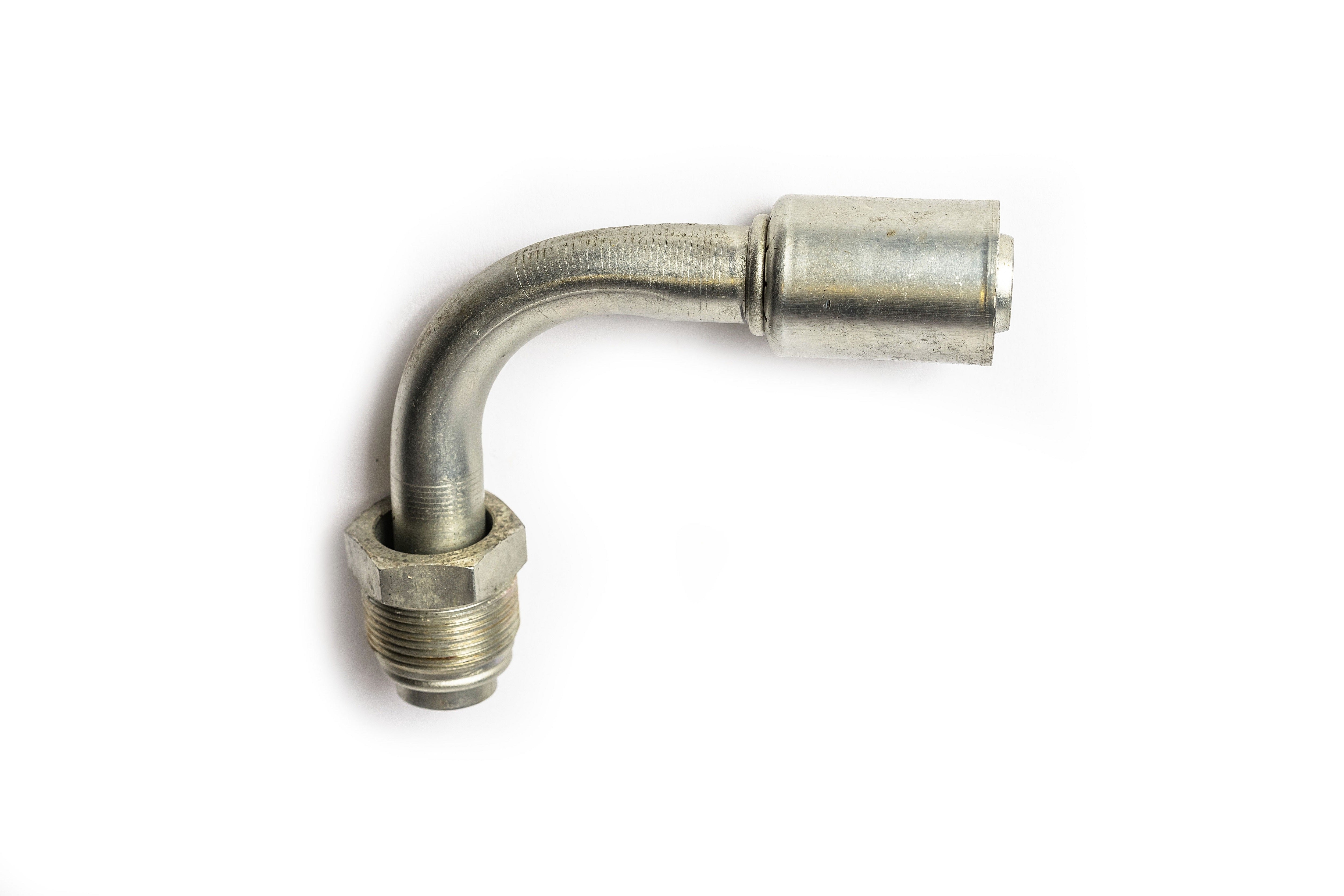 Reduced Beadlock Ac Fitting Steel #12 Male 90 70R9392S Hose