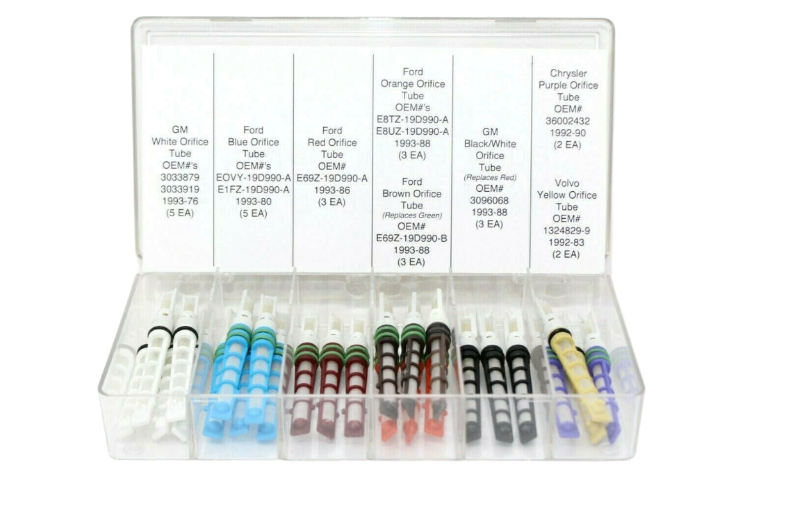 Orifice Tube Assortment Kit 71R8510 Refrigerant Control