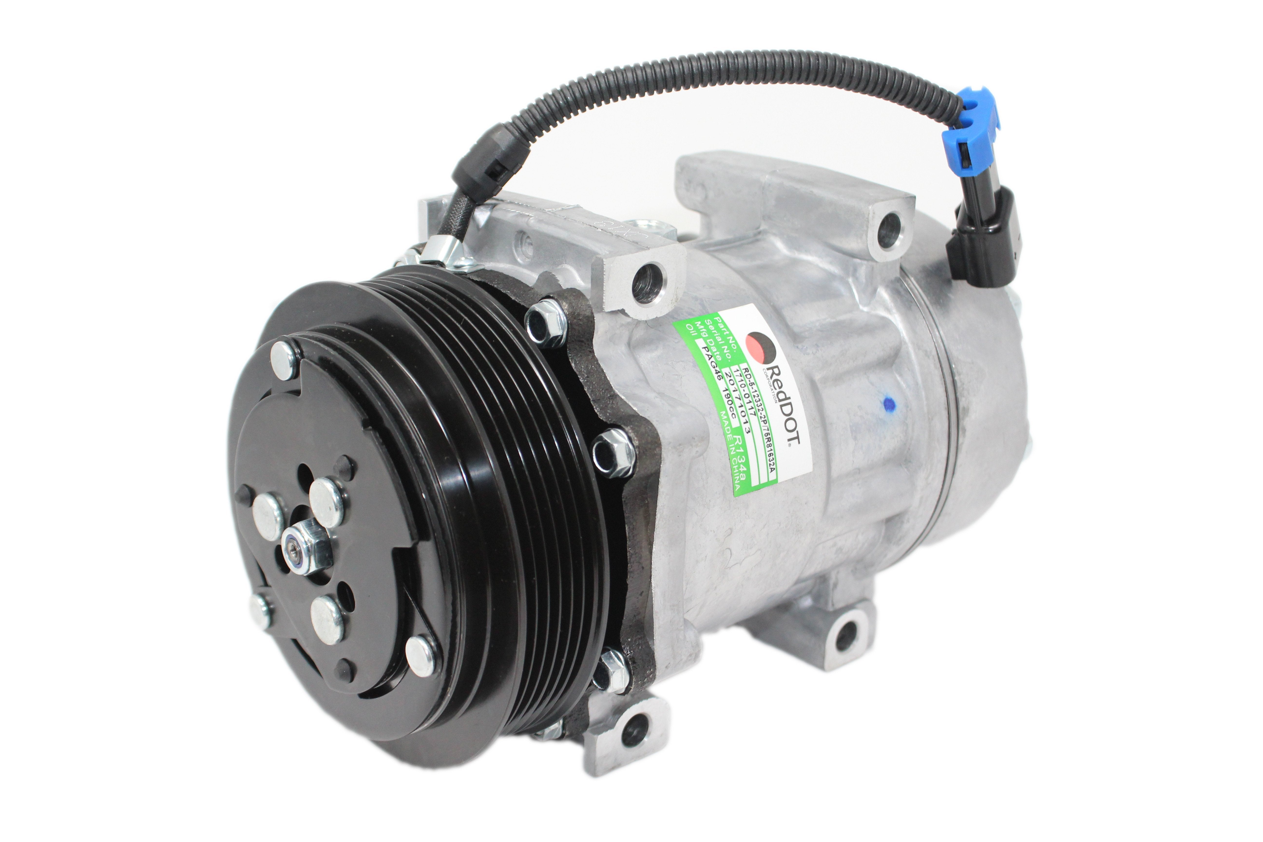 Sanden Style 4040 Ac Compressor For Paccar 75R81632A