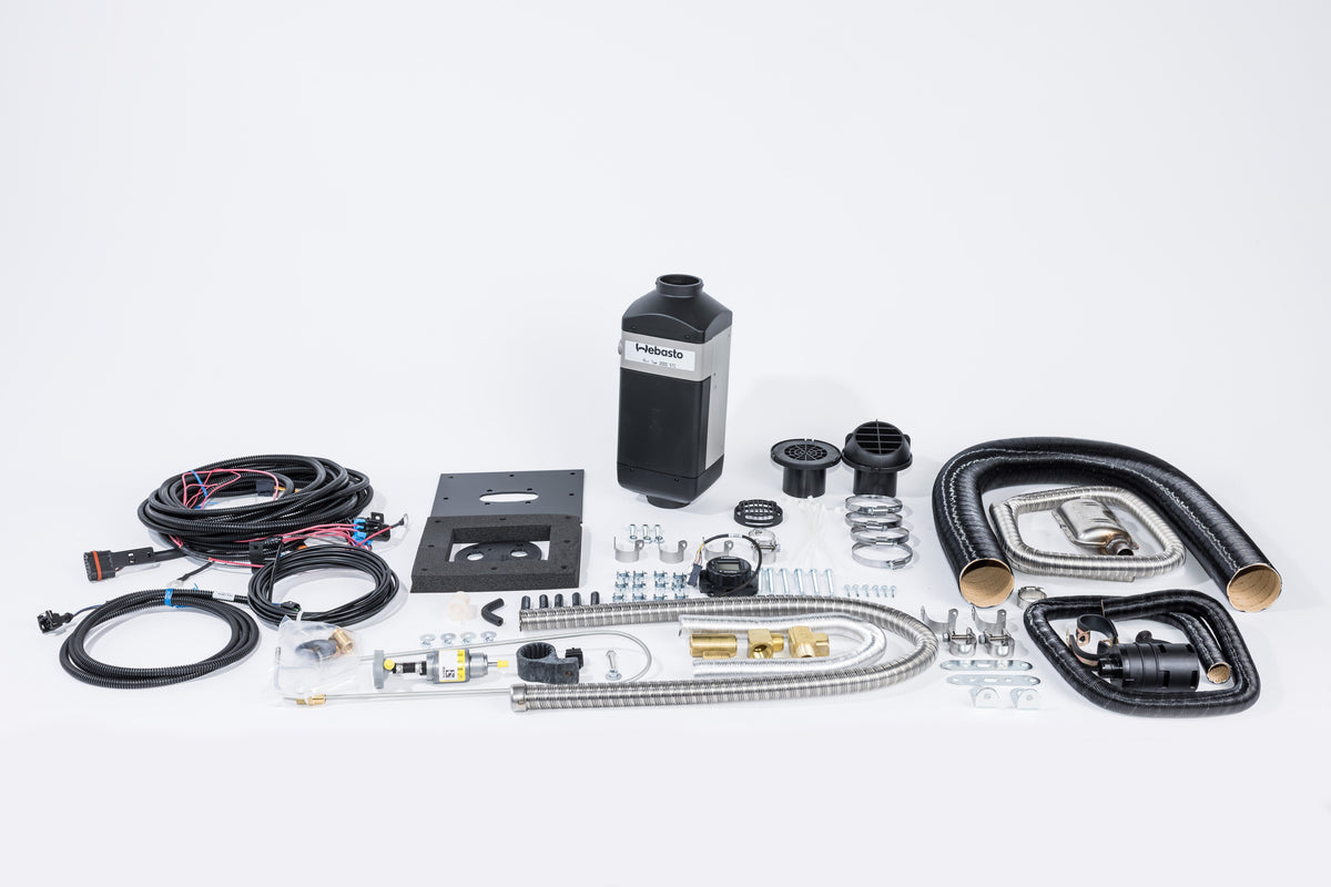 Webasto Air Top 2000 STC 2kW Truck Bunk Heater Deluxe Kit Smartemp 3.0 ...