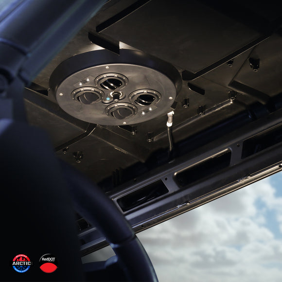 Red Dot Rooftop Canopy Ventilator Fan 12v, U-1004-0P