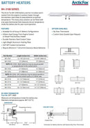 Arctic Fox Battery Warmer Tray BH-3119-3