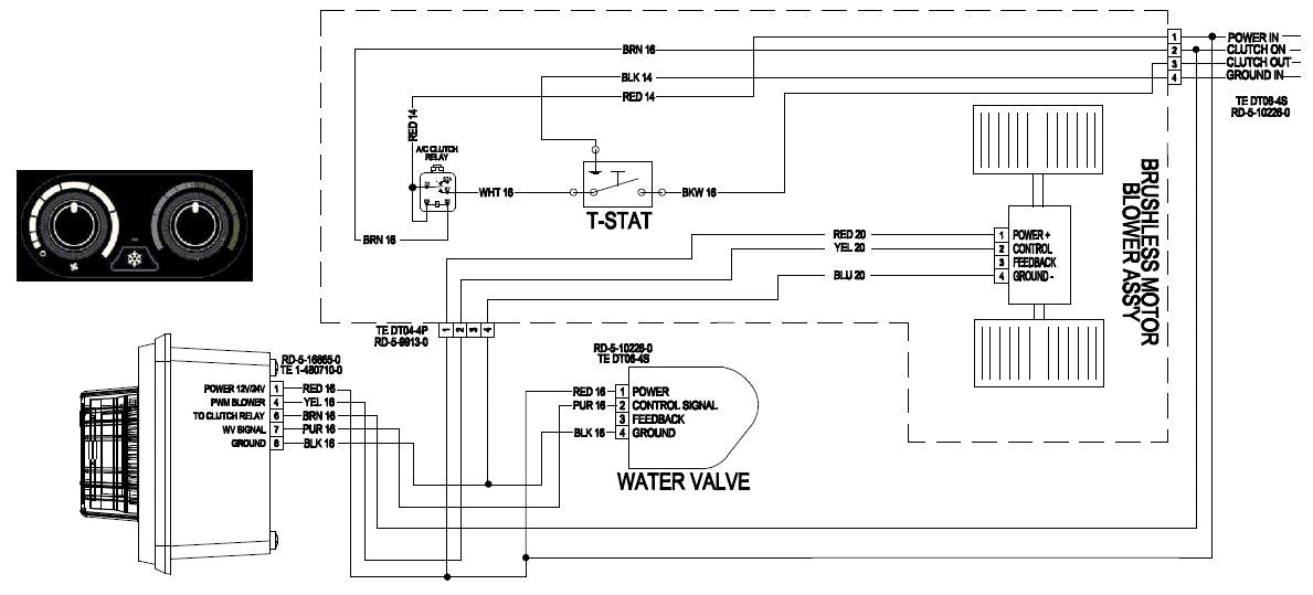 Red Dot Universal Hvac Pwm Control Panel Assembly 71R5827 Refrigerant