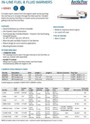 Arctic Fox In Line Fuel and Fluid Warmer I-1530BT-B100-4