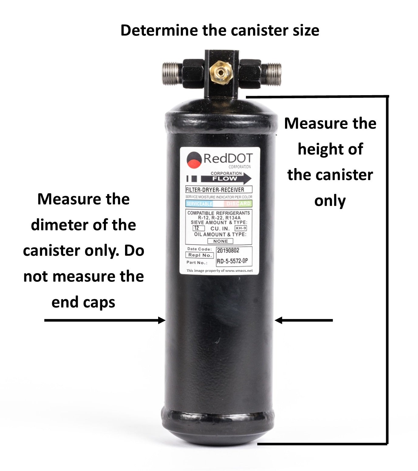 AC Receiver Drier 74R0480