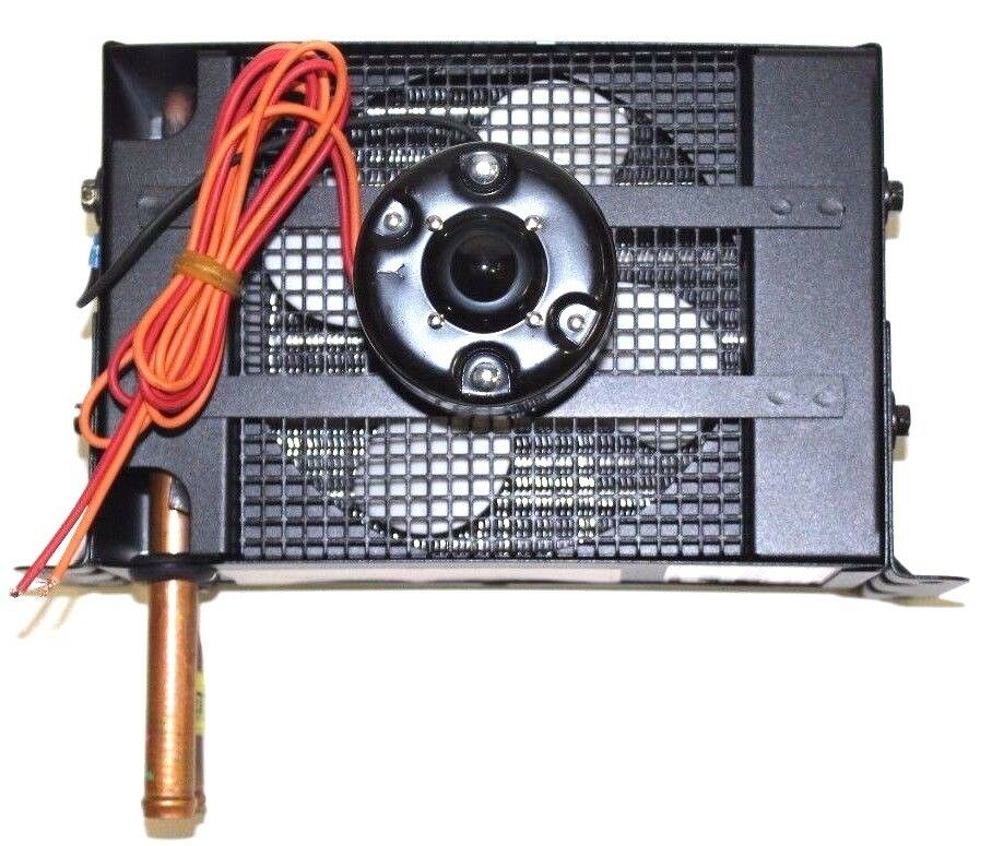 Red Dot Heater Unit 12V Single Fan With Floor Exit Connections R-254-4P Heating