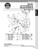 Red Dot Hvac Unit 12V Wall Mount R-5075-0P
