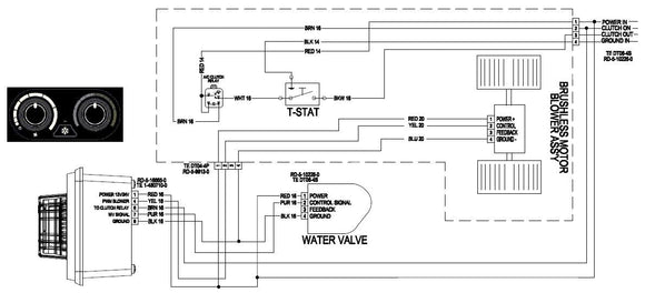Red Dot Hvac Unit 24V Wall Or Ceiling Mount R-6521-1P