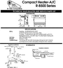 Red Dot Hvac Unit 24V Wall Mount R-8500-2-24P