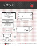 Red Dot Ac Unit 12V Rooftop Mount R-9727-3P A/C