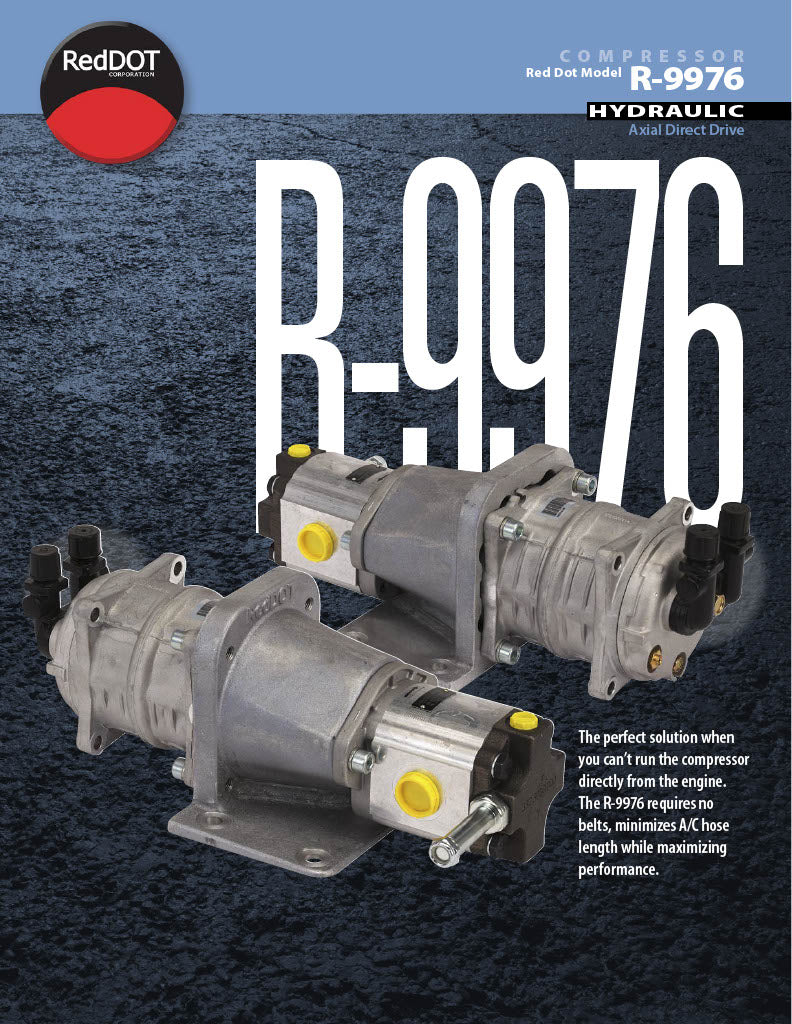 Hydraulic Direct Drive AC Compressor Assembly R-9976-5P | VMACSINC
