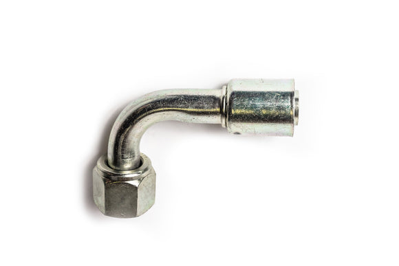 Reduced Beadlock Ac Fitting Steel #12 Fem 90 Step To #14 Rd-5-12103-0P Hose